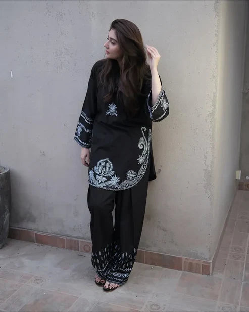 Glamour Emb 2piece