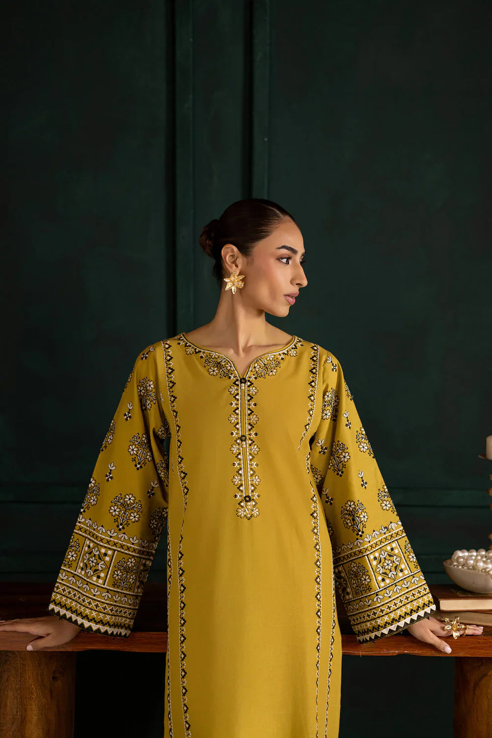 Kantha - 2Pc Stitched Embroidered Dress