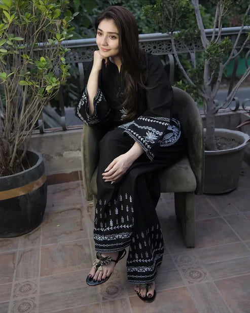 Glamour Emb 2piece