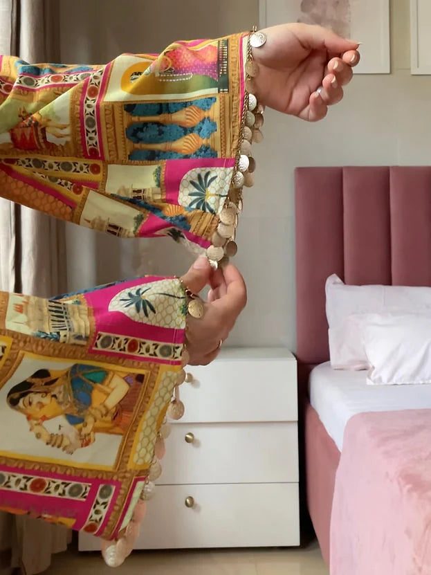 2PC- Multi Kurta Set
