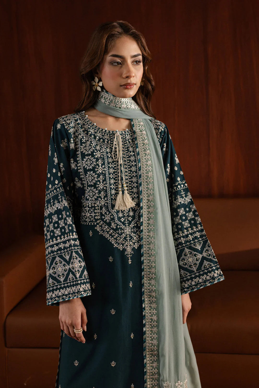 Arzu Embroidered - 3pcs
