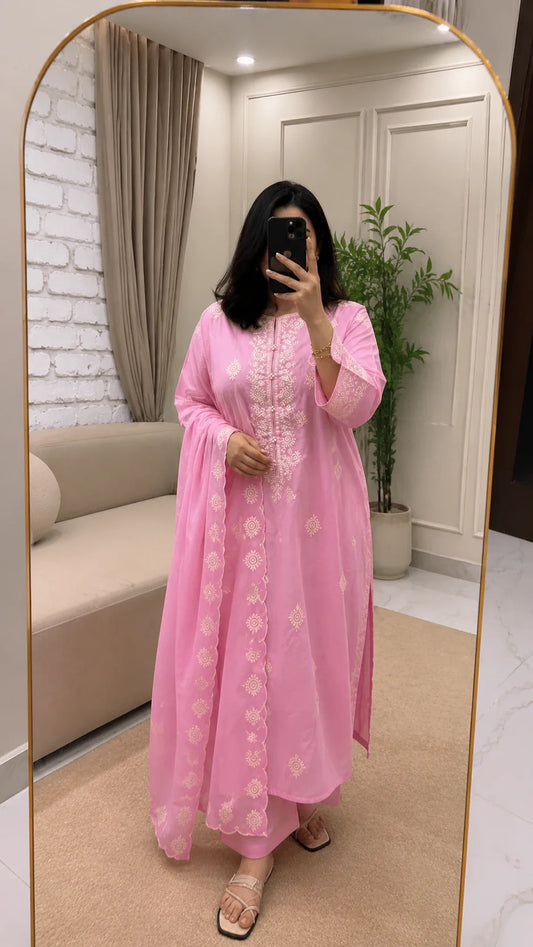 Noore Pink 3PC