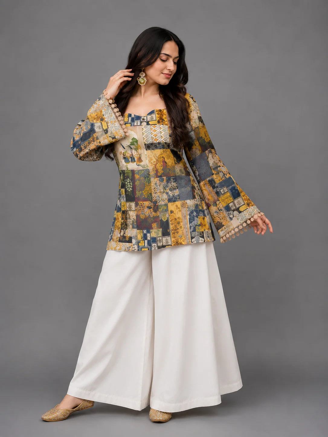 2PC- Multi Floral co- ord-set