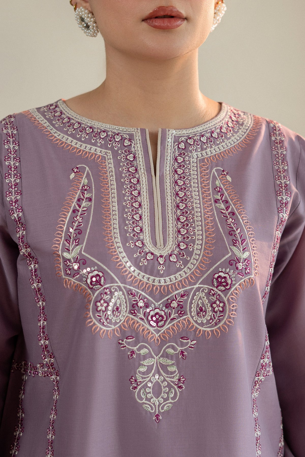 Gulnaar 2pc embroidered