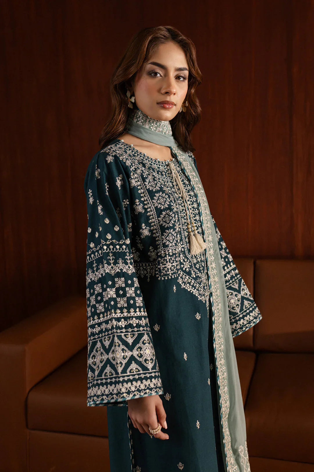Arzu Embroidered - 3pcs