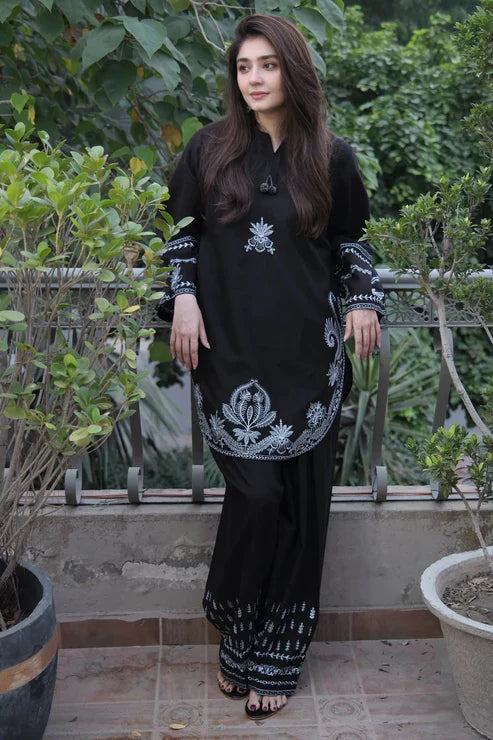 Glamour Emb 2piece